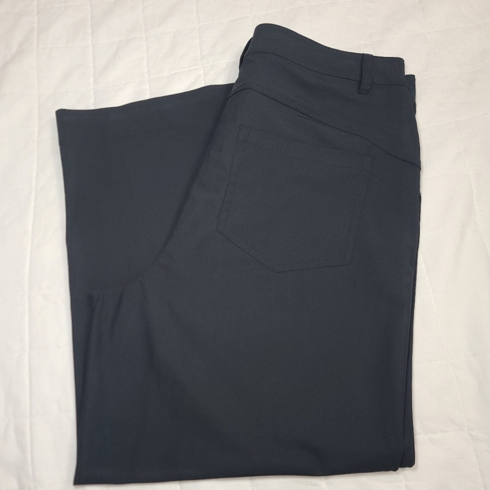 Lululemon City Sleek Wide Leg Pants Black 33 - Picture 3 of 16